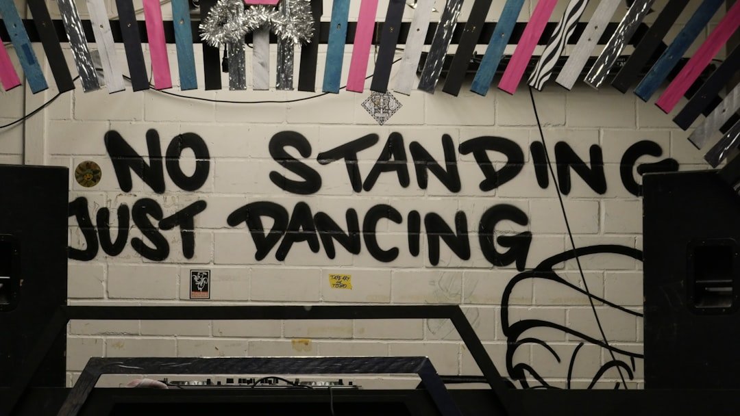 Just Dance Vinyl Quote Decal