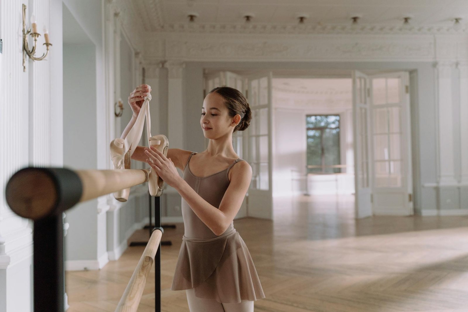 The Beam Store 5ft Adjustable Ballet Barre