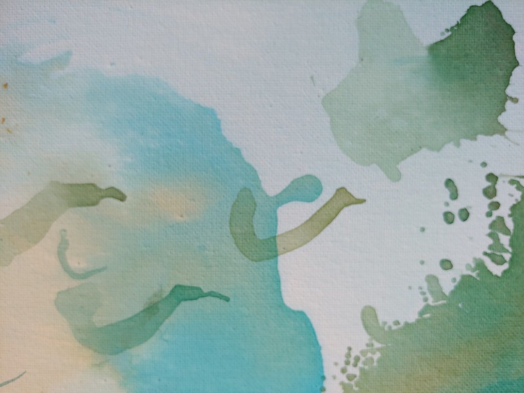 Salsa Dancer Watercolor Poster