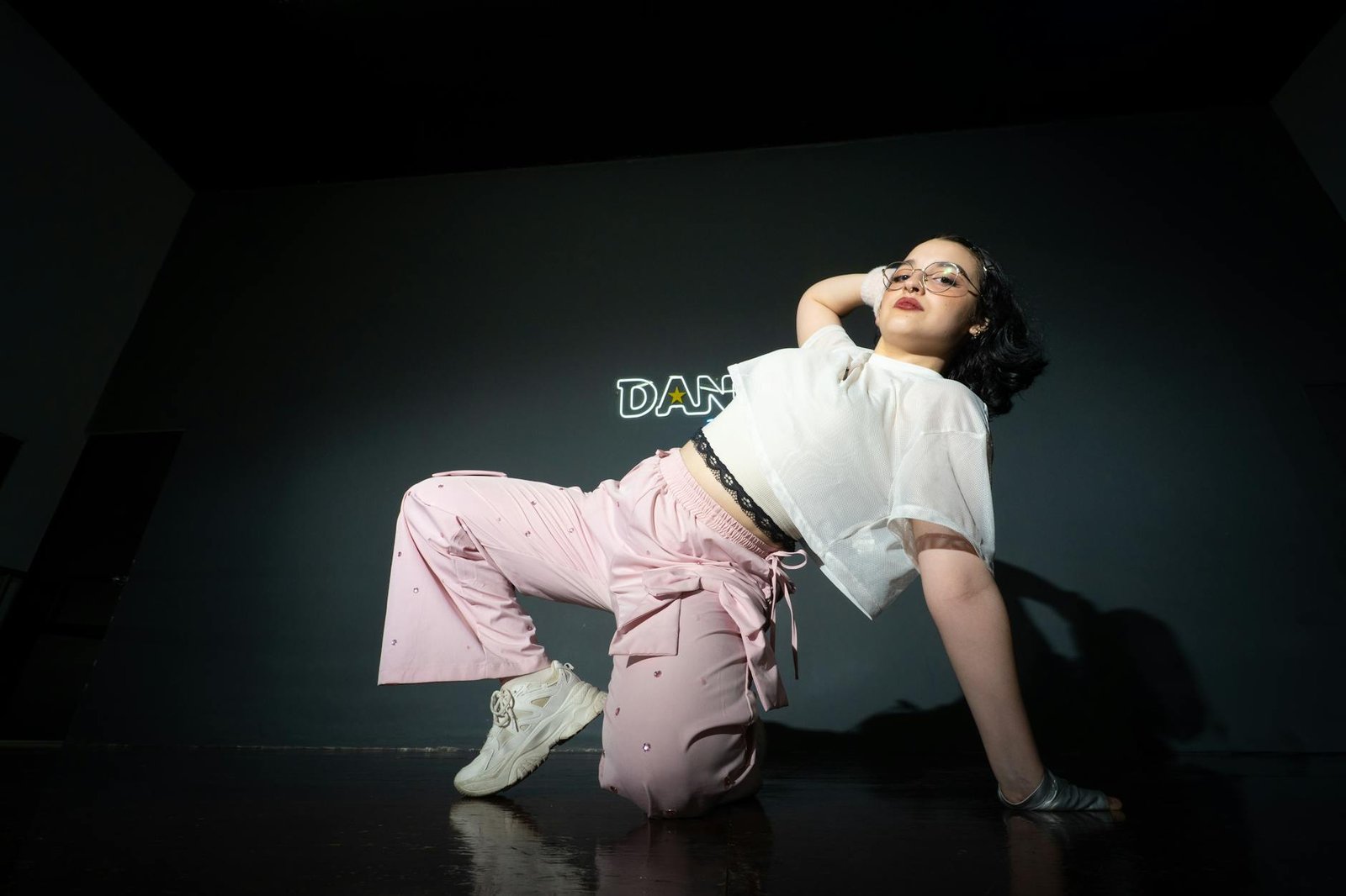 Skateboard Frog Wide-Leg Cargo Dance Pants