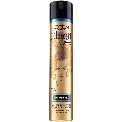 LOreal Elnett Satin hair spray strong hold budget performance