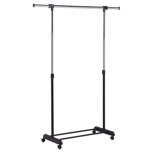 Honey-Can-Do rolling garment rack portable dance studio