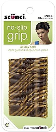 Scunci no slip grip bobby pins for ballet bun