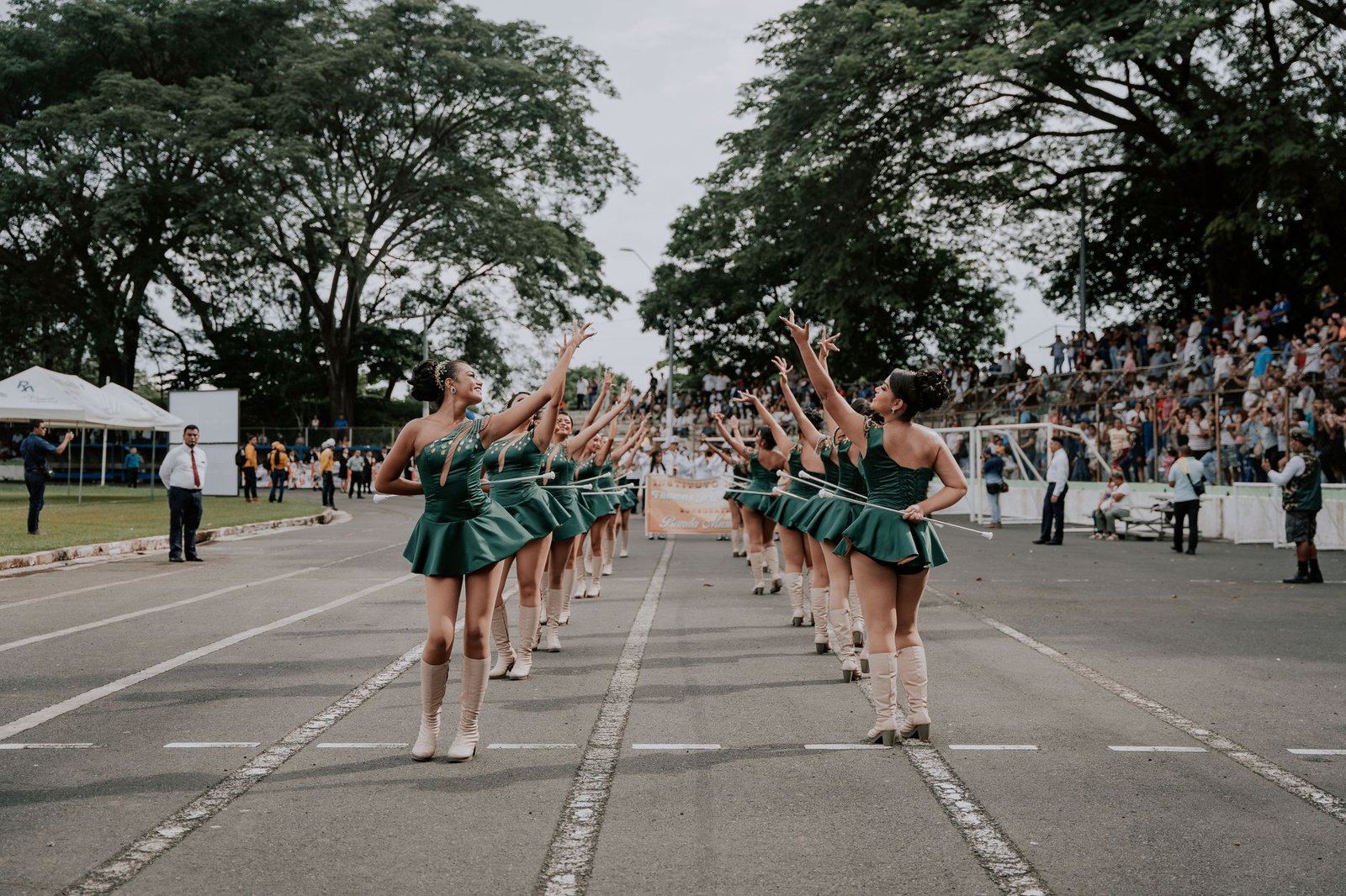 Majorette Hat and Accessories Set Performance Uniform