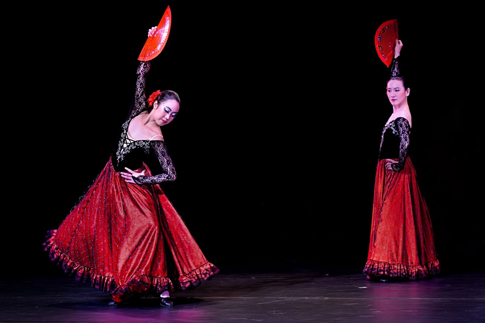Flamenco Castanets Children's Student Size Colorful