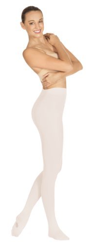 EUROTARD 210 Adult Convertible Seamless Tights Ballet Pink