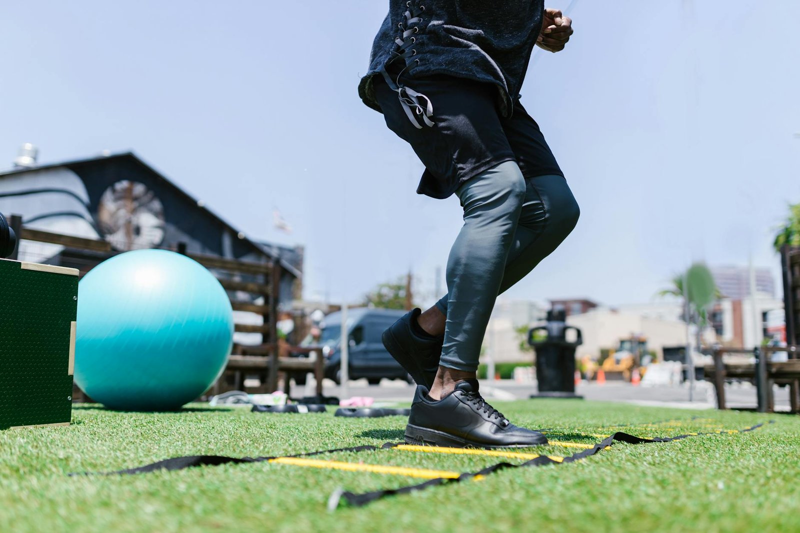 Agility Ladder Budget Set Flat 10 Rung