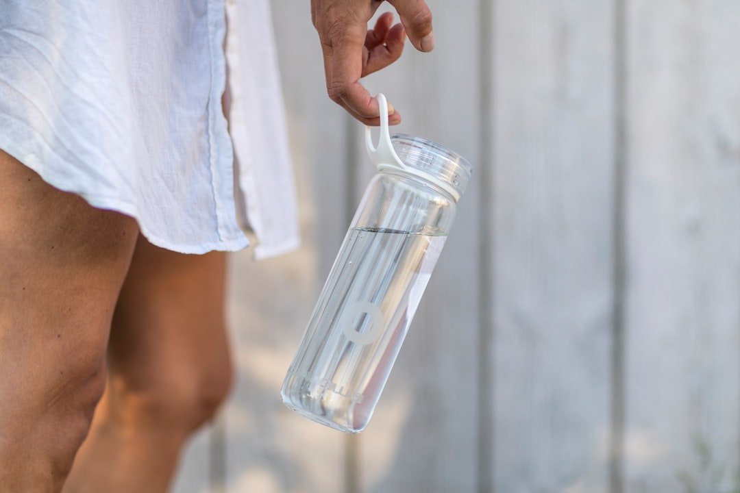 Lightweight Dance Water Bottle BPA Free Flip Straw