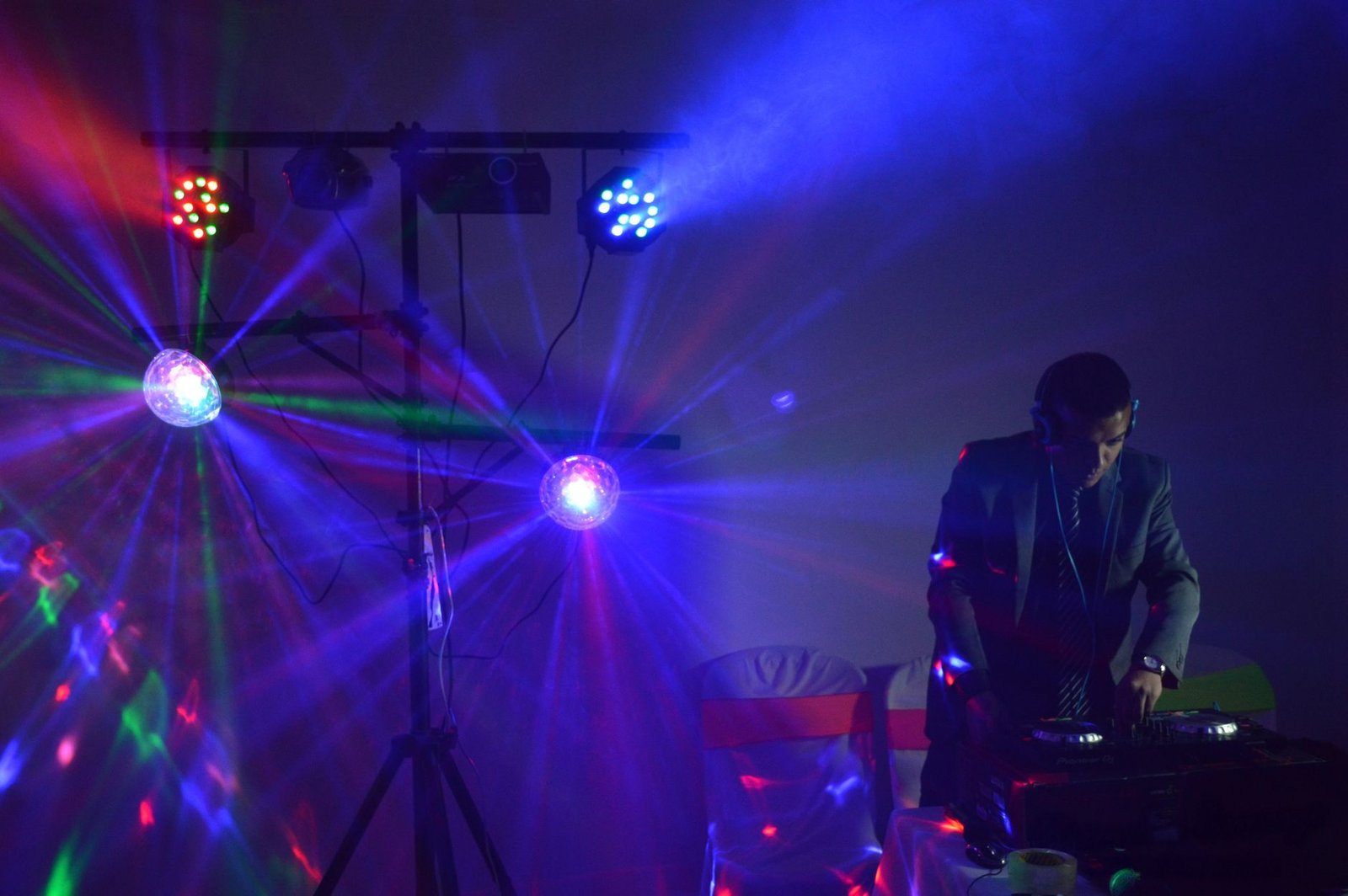 Lixada compact LED par light small studio home stage dance