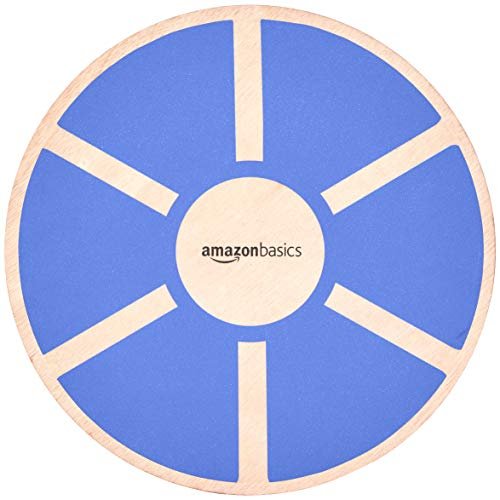 Amazon Basics Wood Wobble Balance Trainer Board Slip Resistant