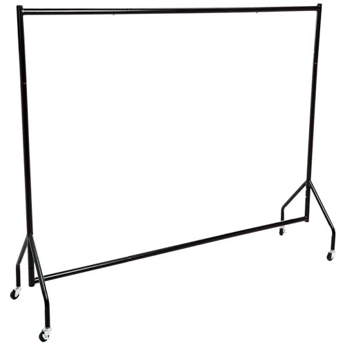 Amazon Basics Heavy Duty Portable Rolling Garment Rack
