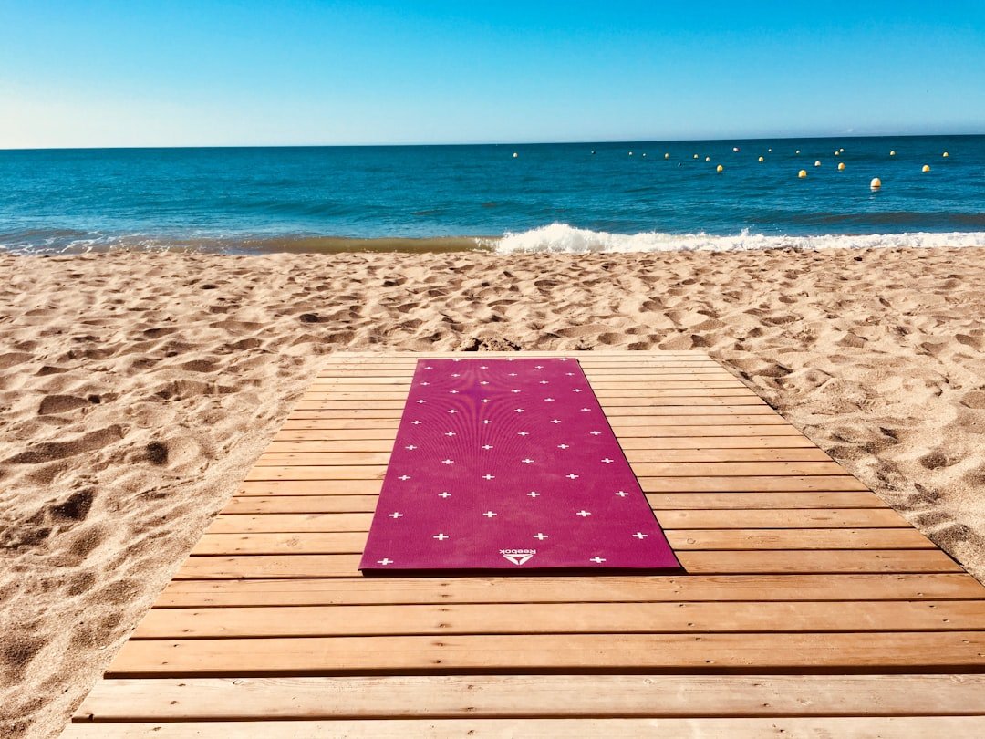 Travel Acupressure Mat Foldable Portable Spike Recovery Dance