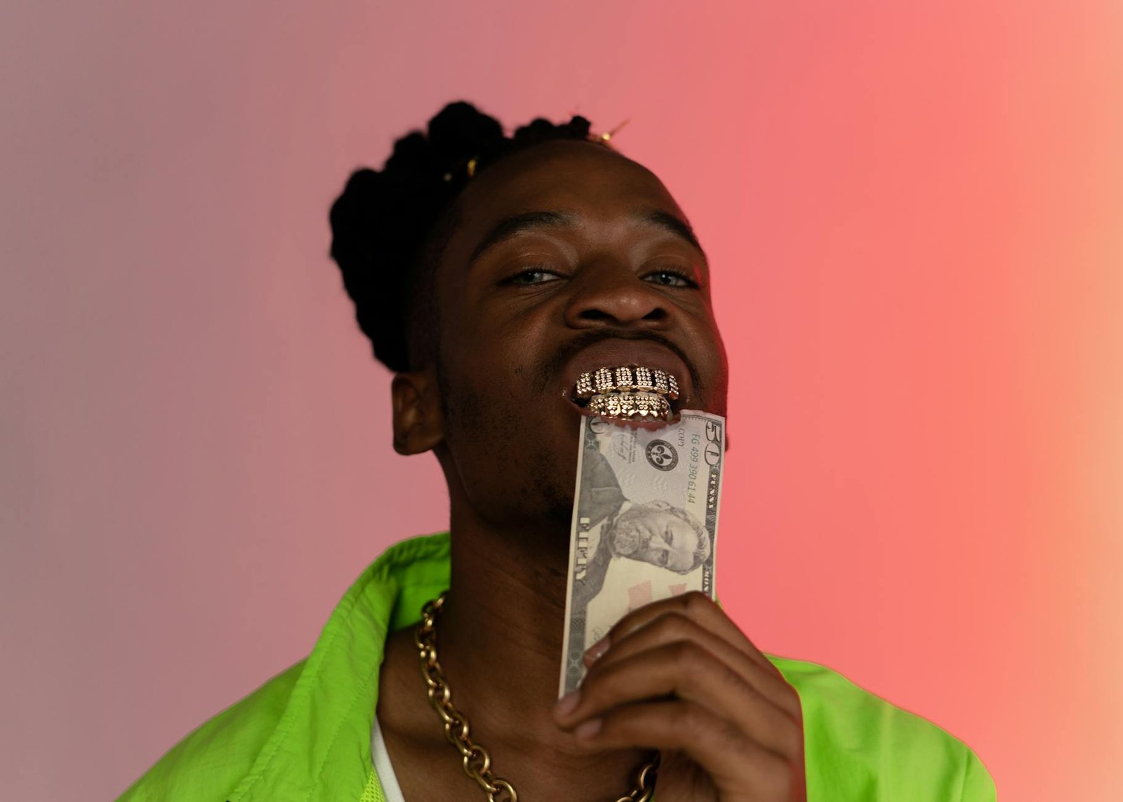 Gold Grillz Hip Hop Dancer Teeth Jewelry Performance