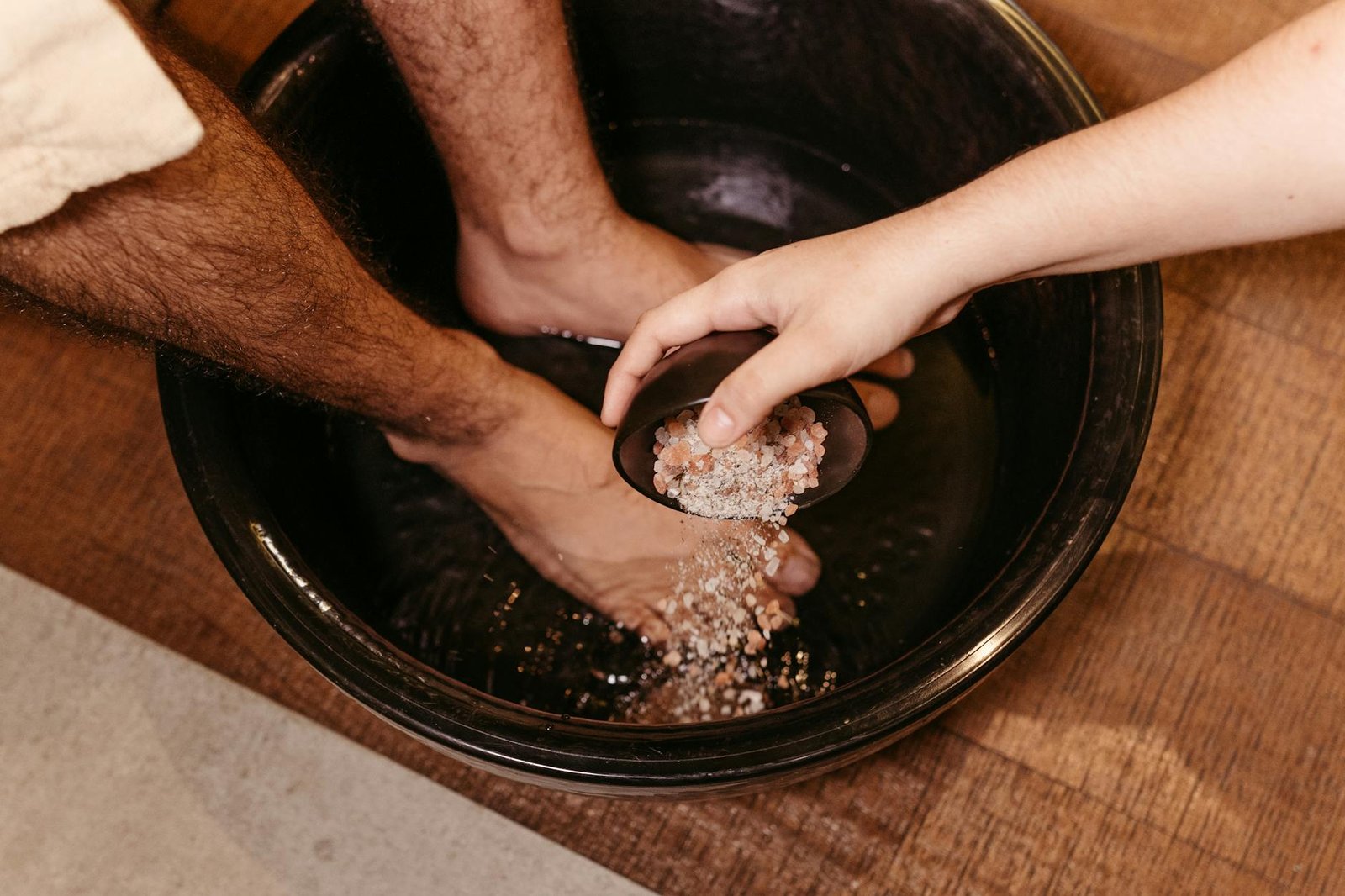 Natural Foot Soak Epsom Salt Lavender Dancer Recovery Soak