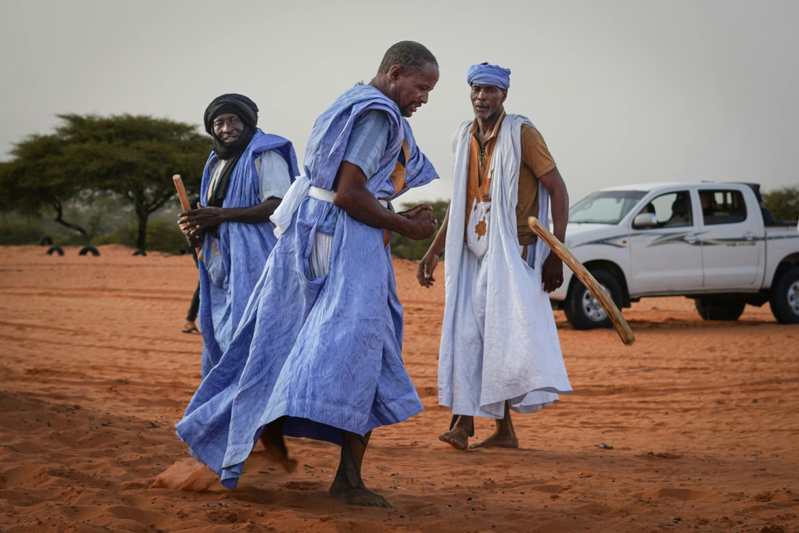 Men's African Dance Costume Boubou Agbada Guinea Performance