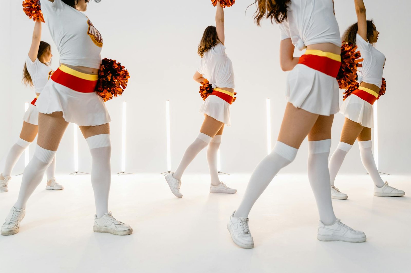Highland Dance Flashes White with Clan Tartan Sock Flashes