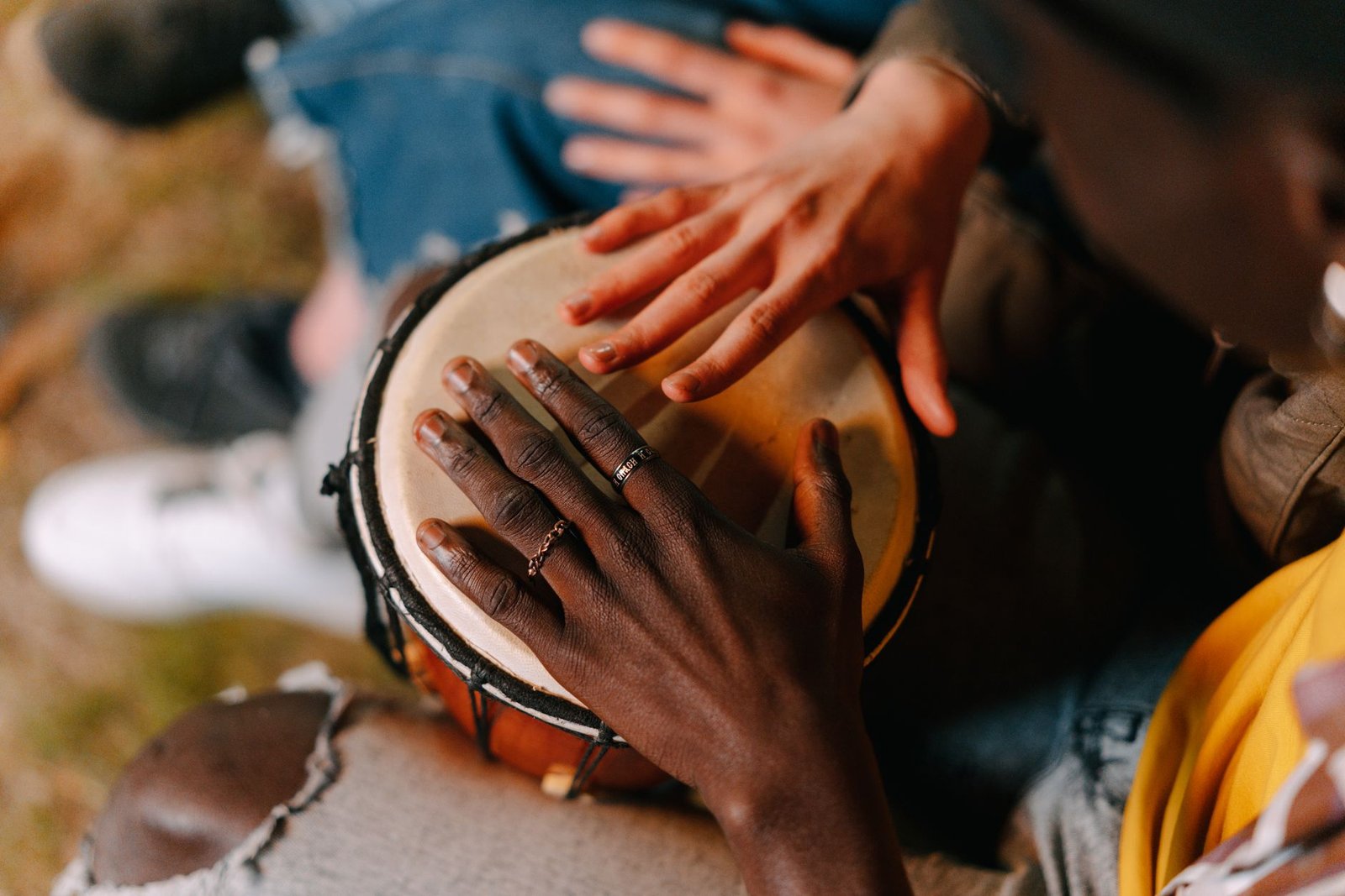 Djembe Drum 10 Inch Adult Size Traditional African Percussion