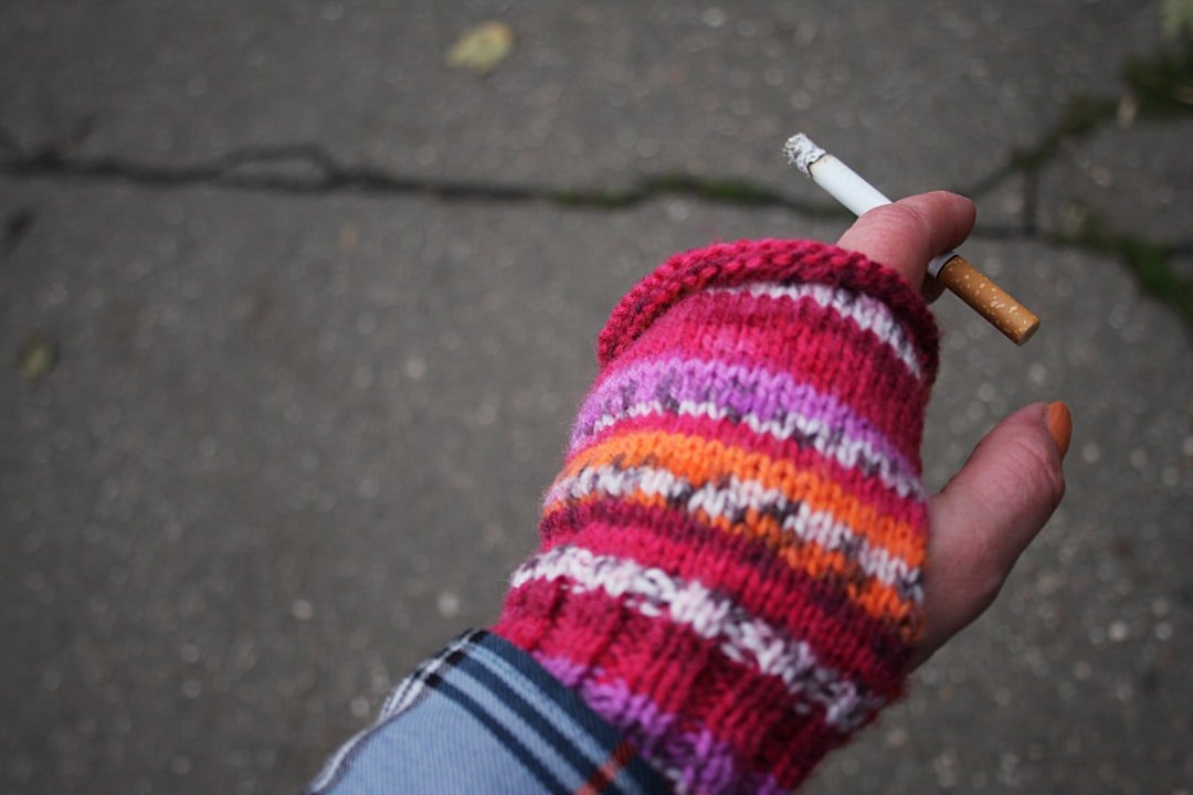 Knit Fingerless Hip Hop Street Style Dance Gloves