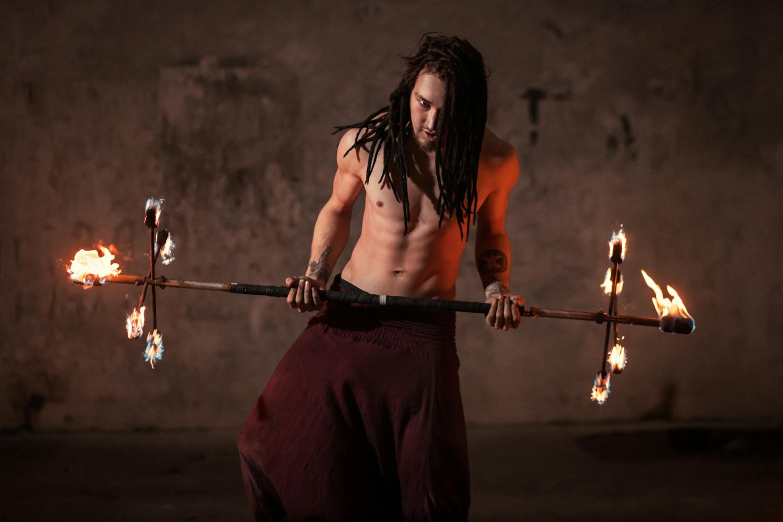 Fire Poi Wick Set Professional Stainless Steel Kevlar