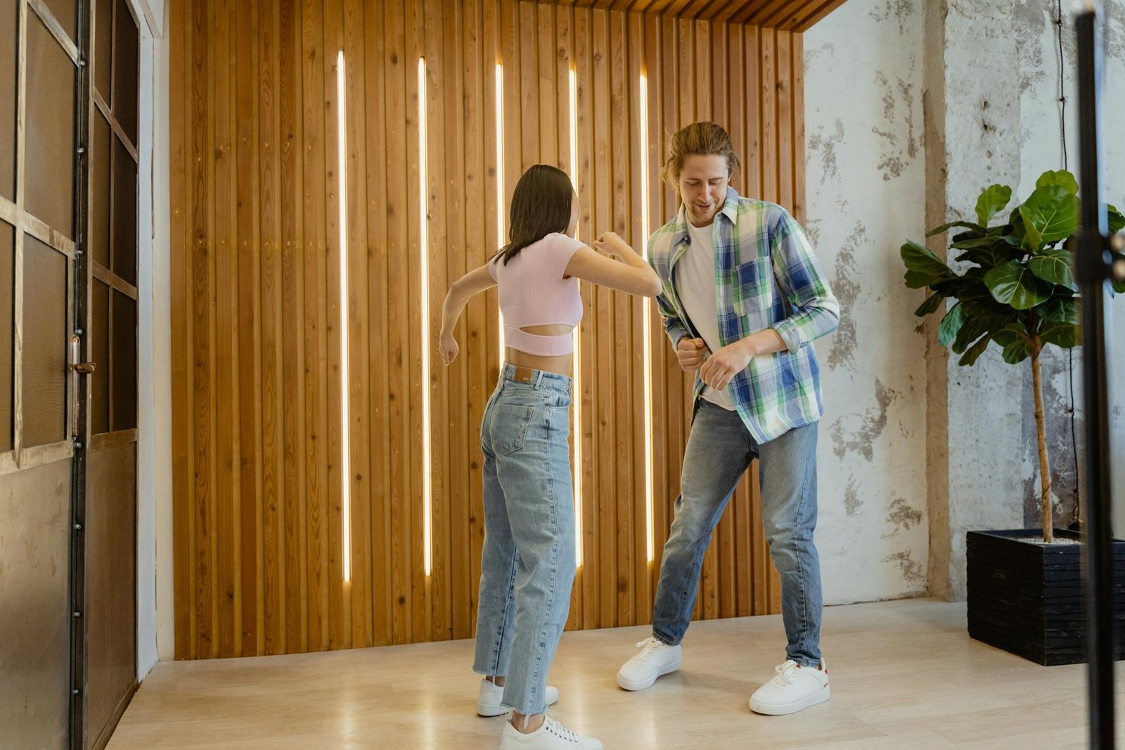 Greatmats sprung dance floor panels for home studio