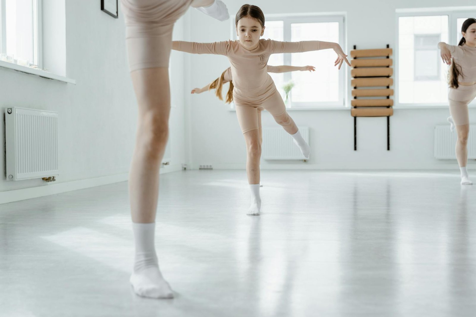 Kids Dance Leggings Girls Ballet Tights Pants Dancewear Youth