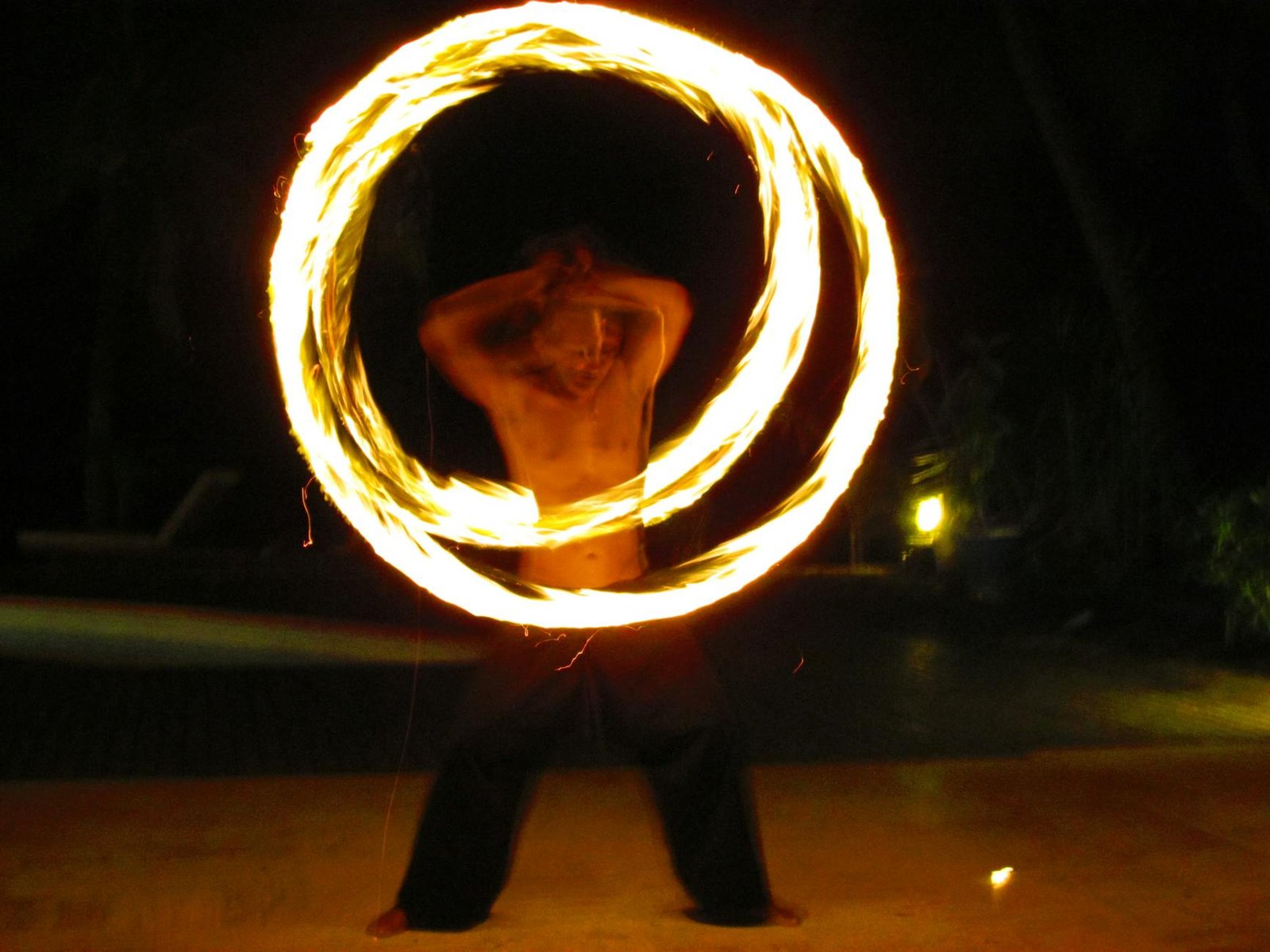 Flowable Sand Poi Studio Practice Weighted Training
