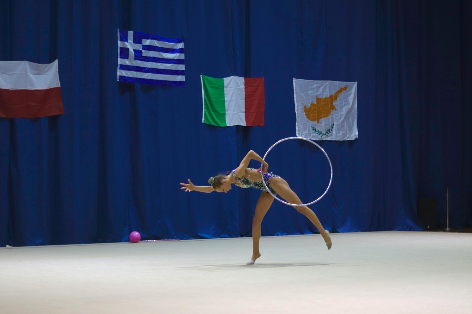 Rhythmic Gymnastics Competition Leotard Adult Women Crystals