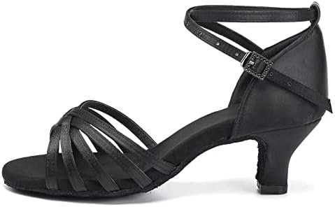 Ballroom Latin Dance Shoes for Women Salsa Tango Practice 2 Inch Heel
